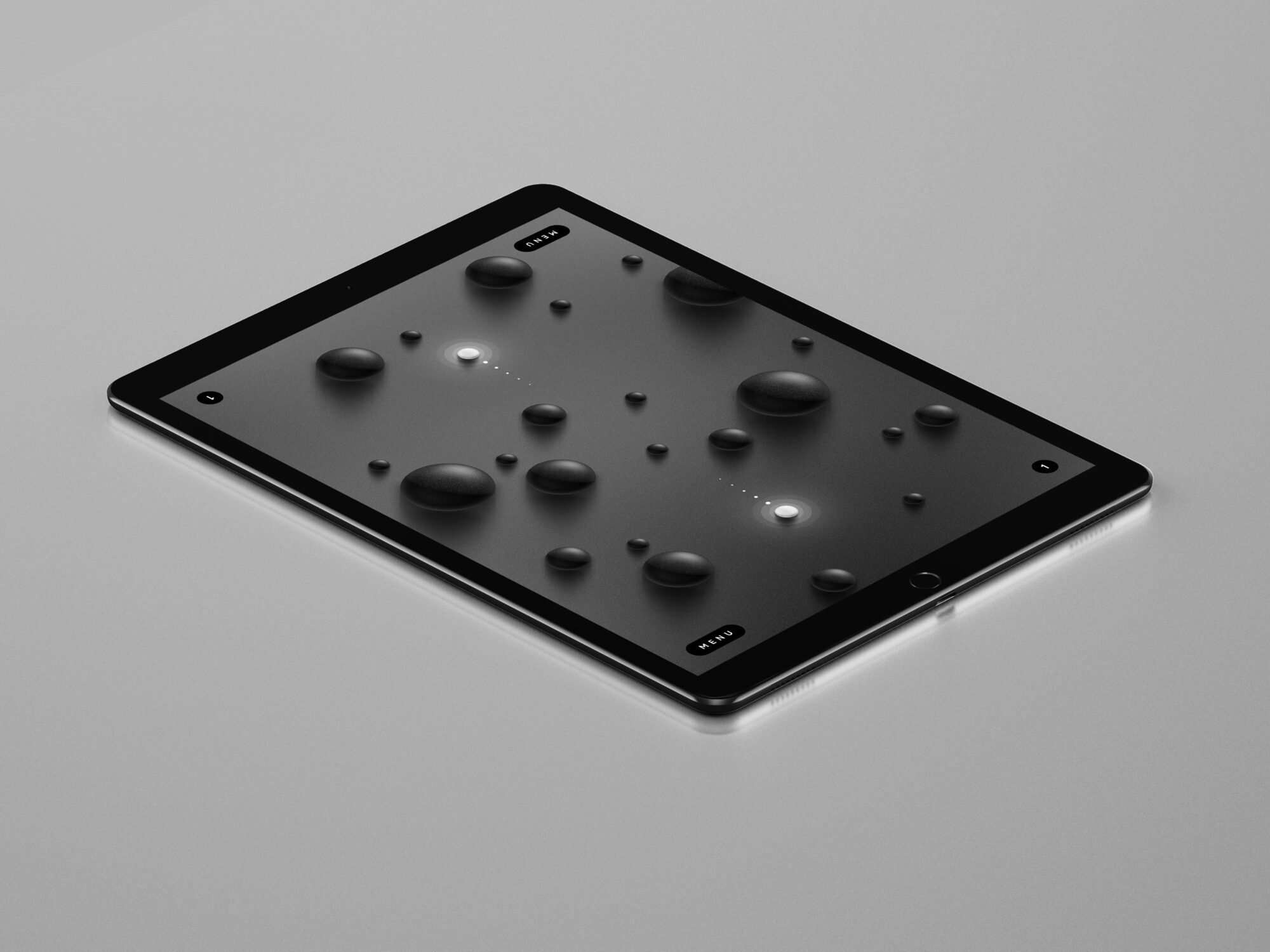 Organism Level Screen 01 Mockup seitlich